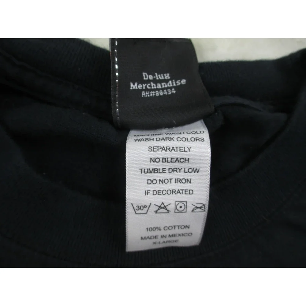 VINTAGE Harley Davidson Shirt Mens Extra Large Black Boston Motorcycle 2006*